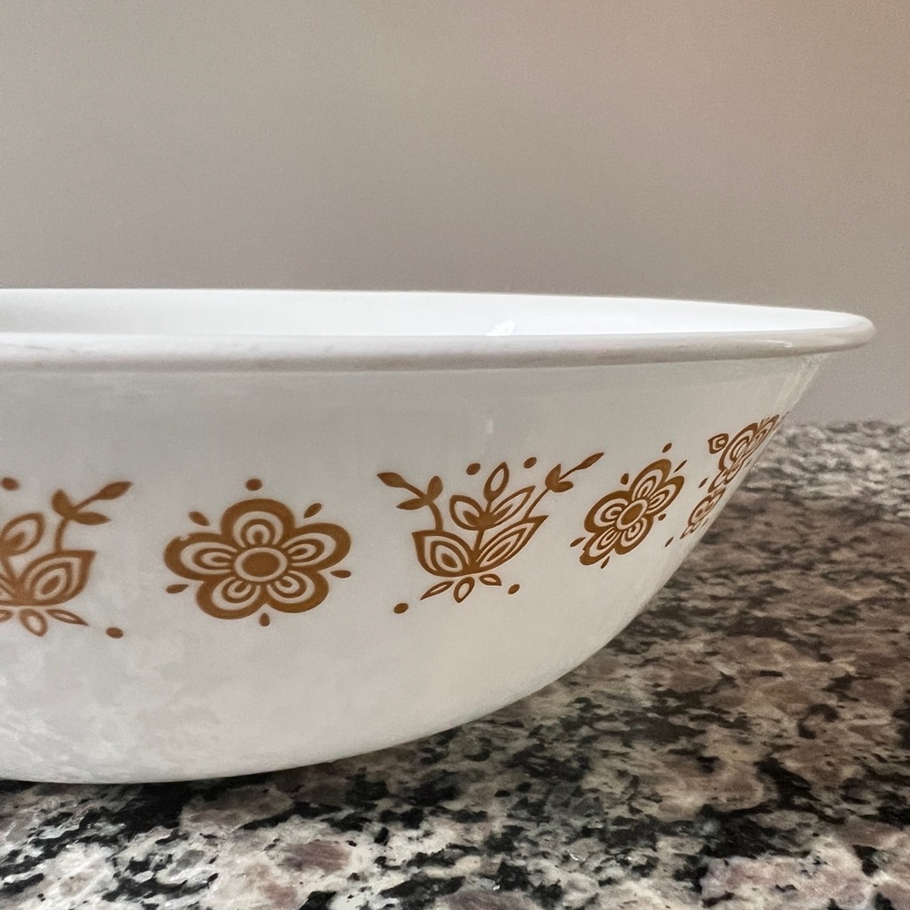 Vintage Corelle Butterfly Gold